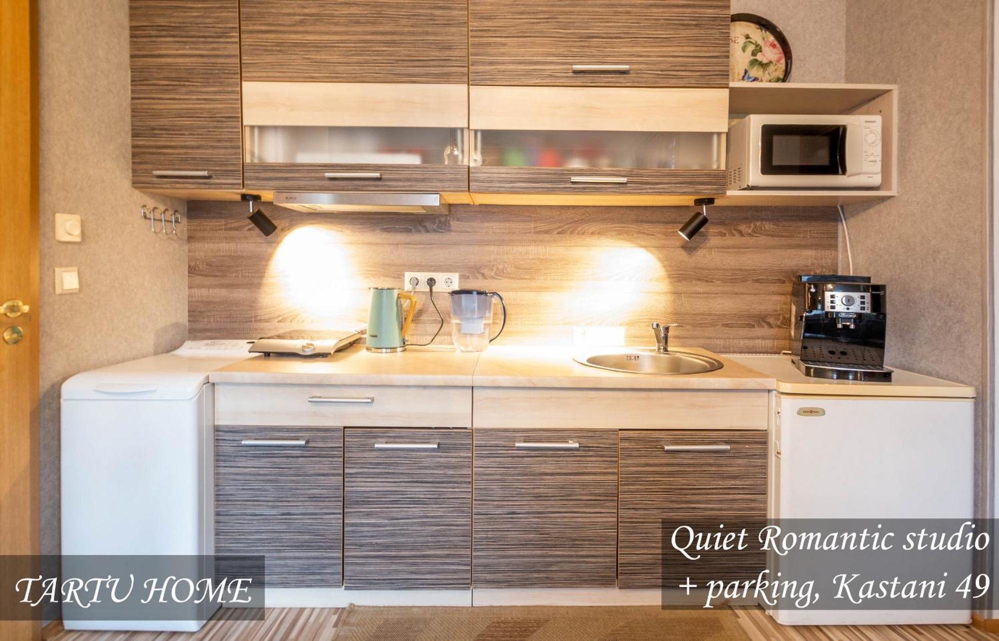 Quiet Romantic Studio Plus Parking, Tartu Home ภายนอก รูปภาพ