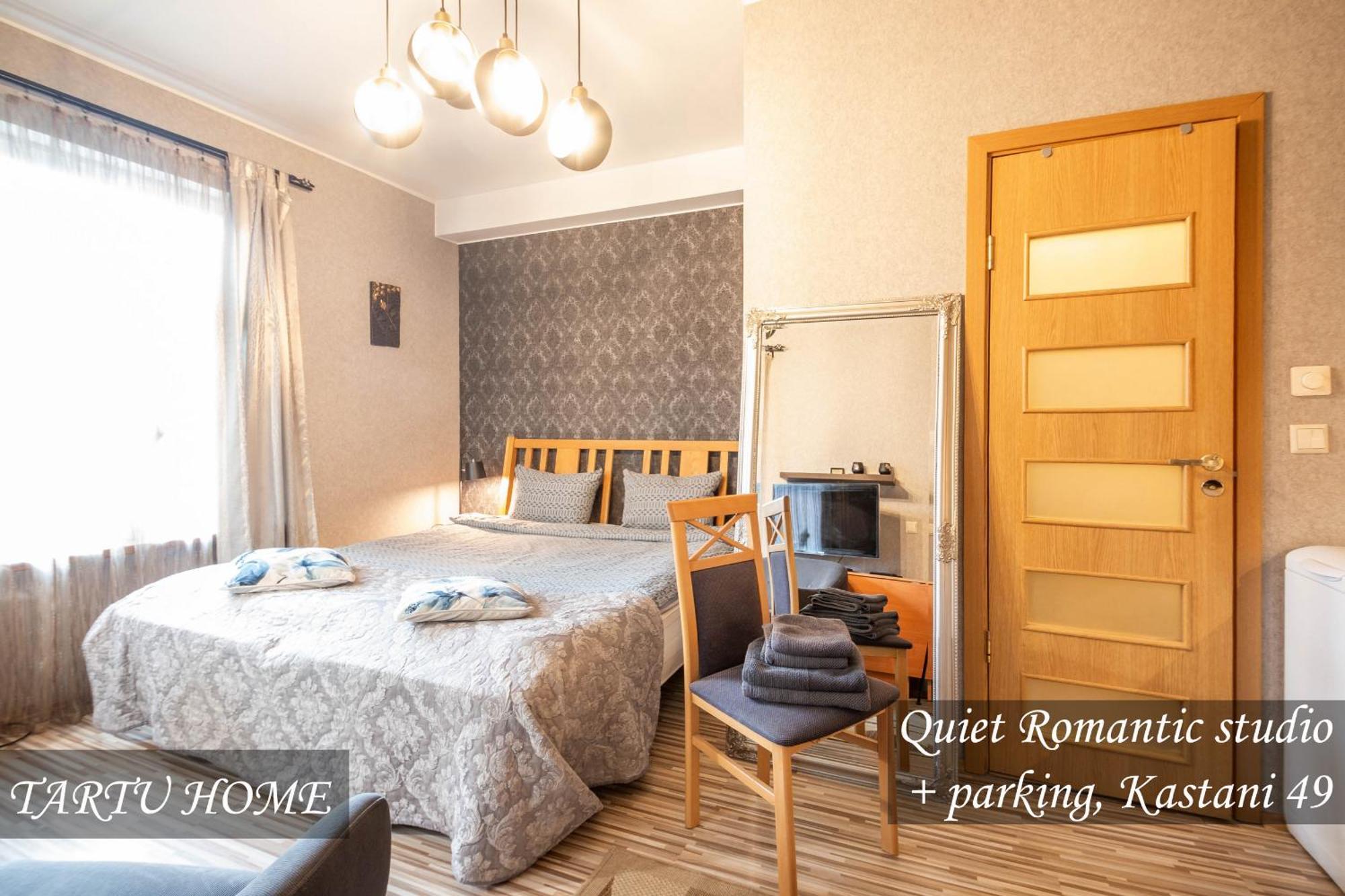 Quiet Romantic Studio Plus Parking, Tartu Home ภายนอก รูปภาพ